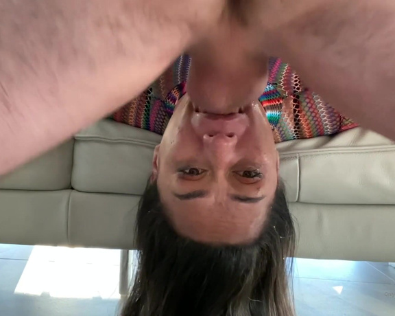 Shanteldee12 - (Shantel Dee) - Upside Down Throat Fucking Throatpie I was playing with my self waiting for my