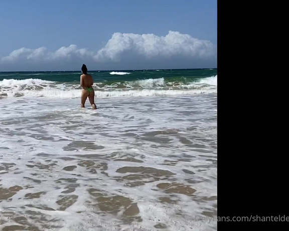 Shanteldee12 - (Shantel Dee) - Tits out at the beach