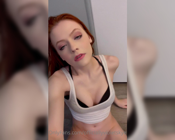 Violetthered - (Violet the Red) - I’m bored of doing homework! Maybe my pussy