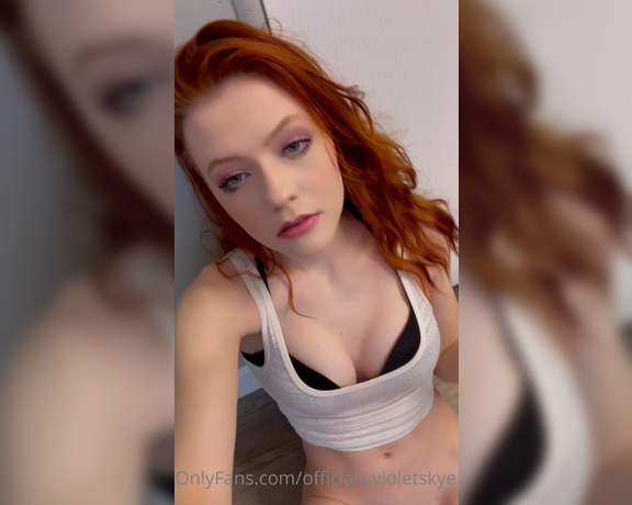 Violetthered - (Violet the Red) - I’m bored of doing homework! Maybe my pussy