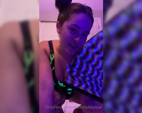 Theonlybbystar - (Bbystar) - POV your rave bae gives you a strip show Don’t judge my light whippinng, I’m just starting