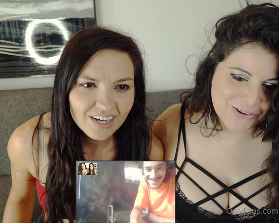 Briaandchrissy - Showing Men Our Caulk We had so much fun.. this was Chrissys first time on Chatroulette and we had