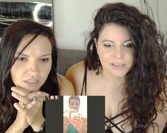 Briaandchrissy - Showing Men Our Caulk We had so much fun.. this was Chrissys first time on Chatroulette and we had