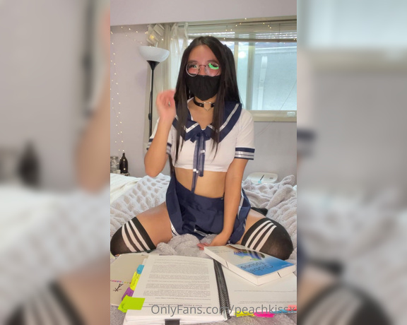 Peachkissx - BACK TO SCHOOL SPECIAL PT 1 I’ll do anything for an A, teacher” Since I’m back to school  14