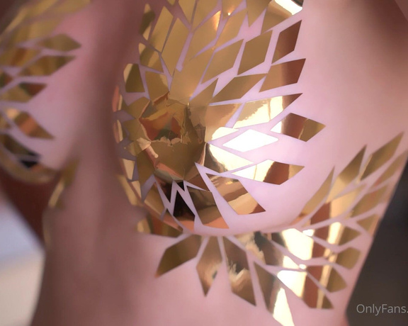 Hollytwolf - (Holly Wolf) - A birthday girl covered in gold ) The video for my awesome gold tape beach shoot )