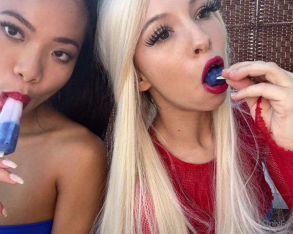 Vinaskyy AKA Vina Sky - Happy 4th babe I hope you have an amazing weekend! From us! @kenziereevesxxx make sure to creep