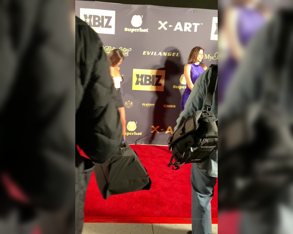 Vinaskyy AKA Vina Sky - Xbiz nom party red carpet