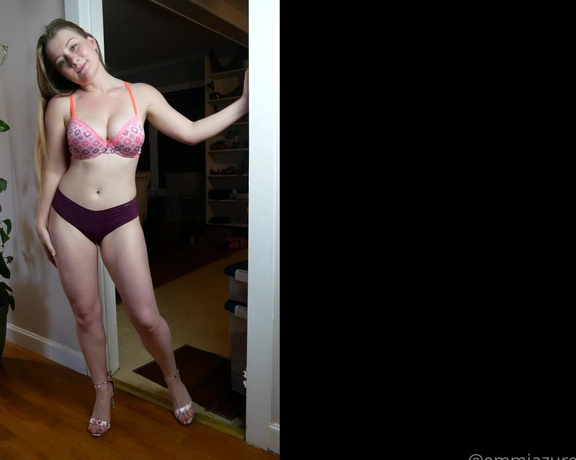 Emily Azure AKA Emmiazure - Slow dancing in my underwear!!! Would this be a good lap dance