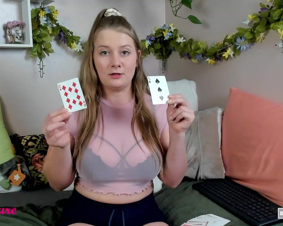 Emily Azure AKA Emmiazure - Ever wanted to play a card game with me Here’s a fun one with a sexy twist! Think you can last