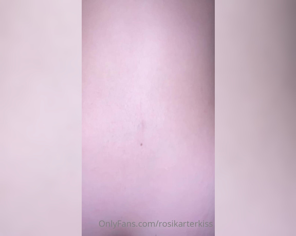 Rosi Karter AKA Rosikarterkiss - Sorry Ive been gone for so long, but I hope I can make it up to you with my first Anal video on 2