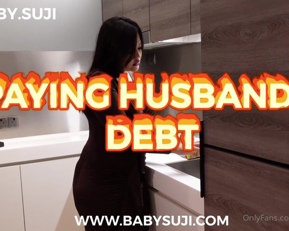 Babysuji - PAYING HUSBAND’S DEBT Wife was caught off guard by debt collector who made her pay for her husbands