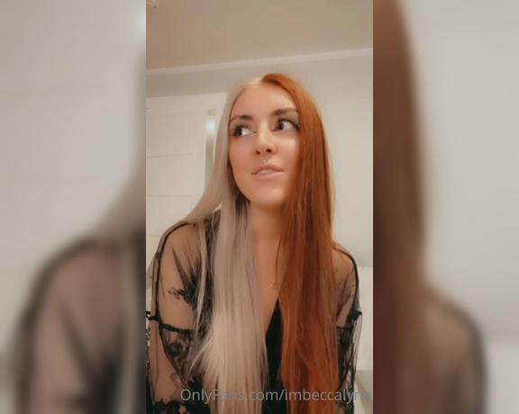 Becca Lynn aka Imbeccalynn - The video that would definitely get me banned from tiktok!