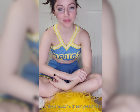 Thetinyfeettreat - Your Nice Cheerleader Friends Feet I find you in the locker room, looking super upset. The others 1