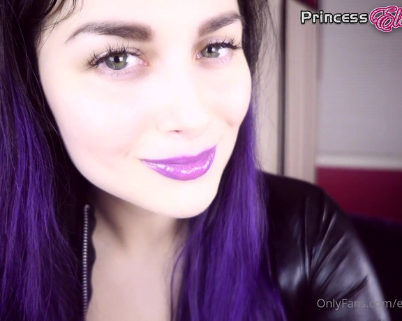Watch Online Ellie Idol Femdom Aka Ellieidolfemdom Lipstick Slave These Purple Lips Make You 