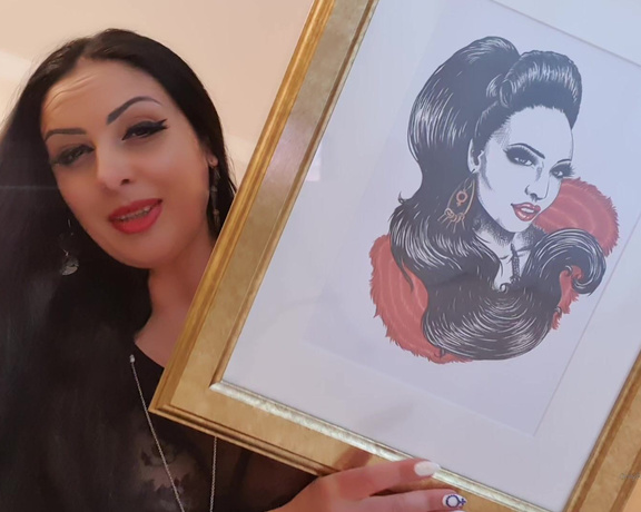 Ezada Sinn aka Ezada - New art for My House if Sinn walls. Thank you MissEzadaspet for the superb gift. 1