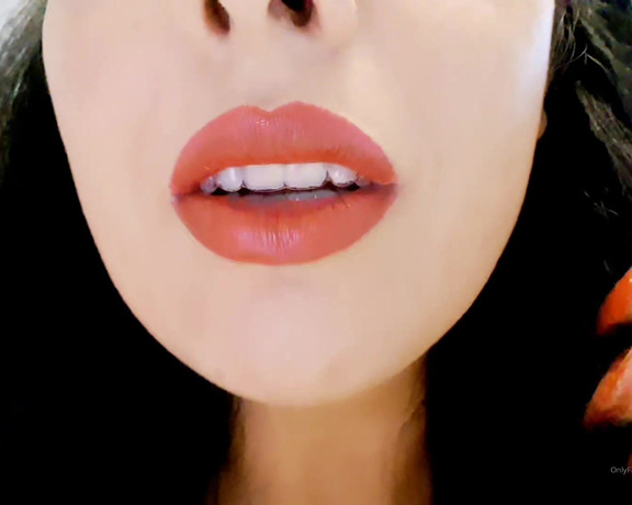 Ezada Sinn aka Ezada - #ExclusiveClip (9 minutes). Jerk off instructions ruined orgasm. Stare at My red lips, look at the