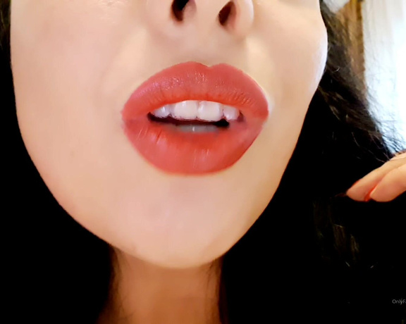 Ezada Sinn aka Ezada - #ExclusiveClip (9 minutes). Jerk off instructions ruined orgasm. Stare at My red lips, look at the