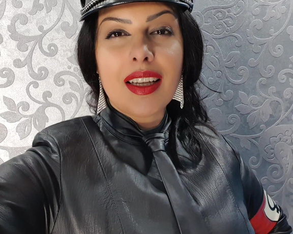 Ezada Sinn aka Ezada - My new latex armbands are finally here. I love to display the Matriarchy symbol everywhere as a cons