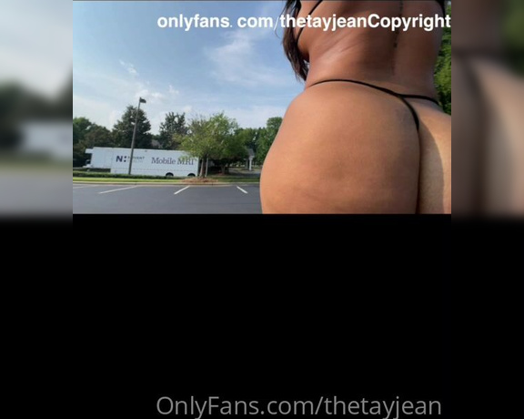 Thetayjean - G string walking video