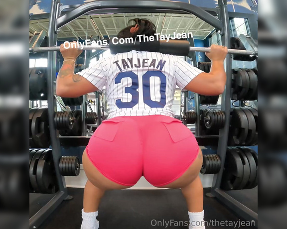 Thetayjean - Can you spot me I need to work on my squats, I keep tryna twerk