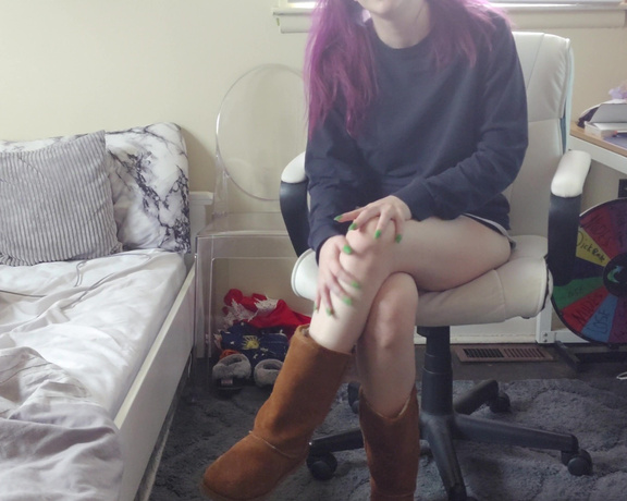 LilRedVelvet - ugg boot fetish joi