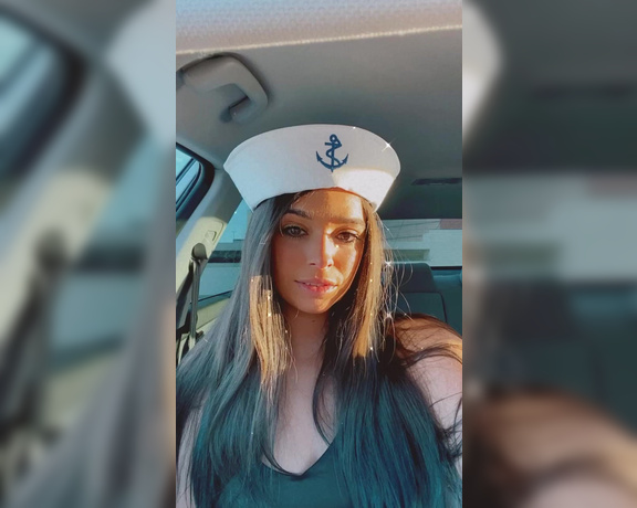 VybrantVibesVIP -  Stripping in my car before work,  Amateur, Solo