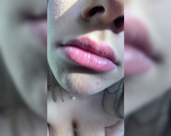 Queef Queen aka Littlelaine - Something a little different!! Let’s makeout while I oil my big juicy tits and give you a cum coun