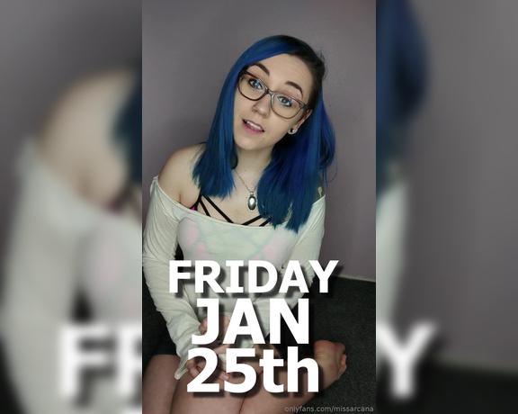 Miss Arcana aka Missarcana - Guys!! Im super super excited to announce that Friday January 25th, Im officially opening my first