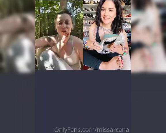 Miss Arcana aka Missarcana - Tiktok live REPLAY with @ashleyfancyfetish ($5) @theashleyfancy (free)  You guys gotttaaaa follow