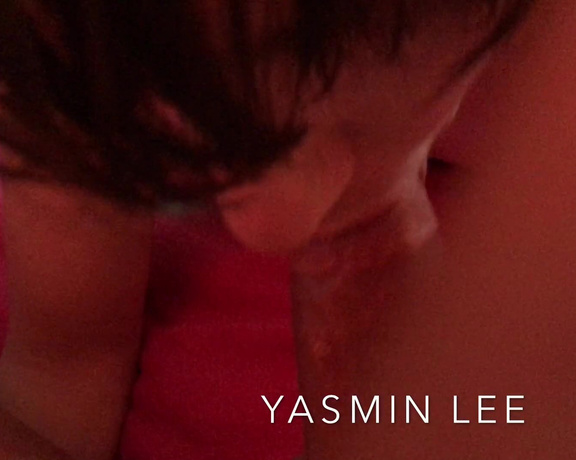 Yasmin Lee aka Tsyasmin - Cream pie over flowing ) Not all the time do I fuck someone raw. This happen to be one of that time