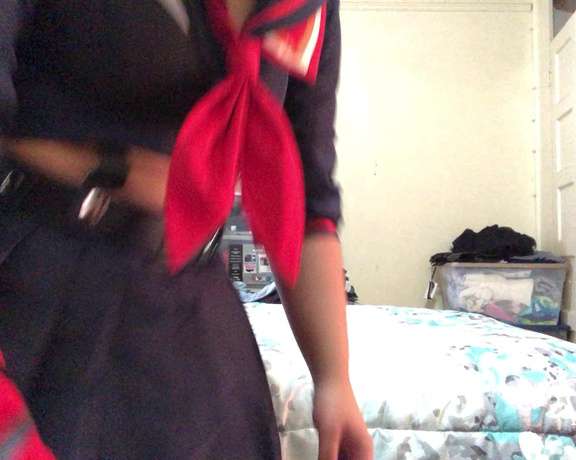 Nixlynka - My very first lewd cosplay twerk EVER. Lol you can tell too, I love my Ryuko Matoi cosplay!_3