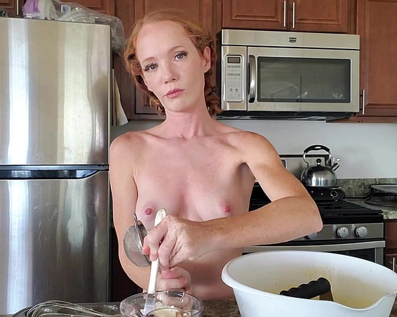 Heather Carolin aka Heathercarolin - NEW VIDEO The first Cooking Topless video is here Were making banana bread mini muffins from scra-