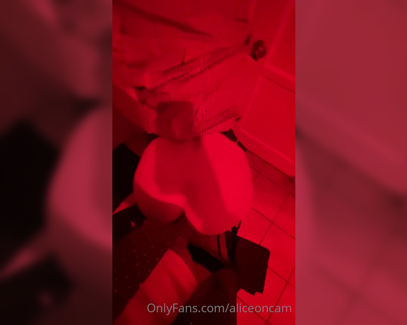 Alice White aka Aliceoncam - Mid party bathroom rendezvous 2