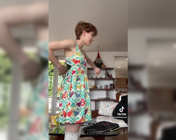 Alice White aka Aliceoncam - (Last video has a little teaser) The Easter dress uhhhh performed well I guess you could say, seei 2