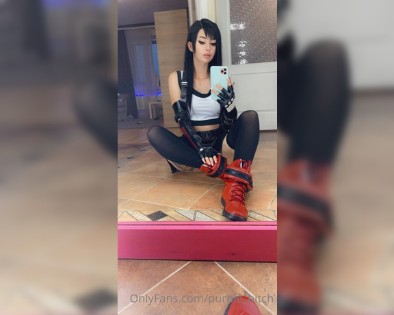 ItsTatyPurple OnlyFans -   I'll upload more lewd stuff with Tifa today Video