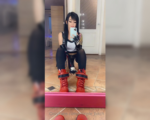 ItsTatyPurple OnlyFans -   I'll upload more lewd stuff with Tifa today Video