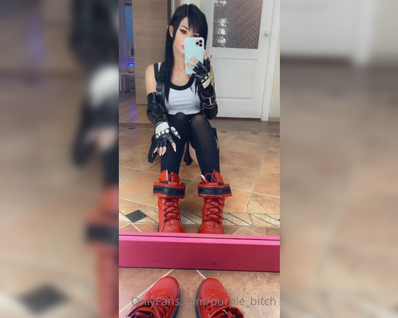 ItsTatyPurple OnlyFans -   I'll upload more lewd stuff with Tifa today Video