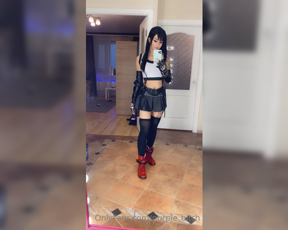 ItsTatyPurple OnlyFans -   Did you wait for my Tifa Lockhart cosplay ) Video