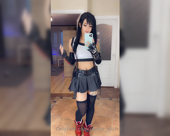 ItsTatyPurple OnlyFans -   Did you wait for my Tifa Lockhart cosplay ) Video