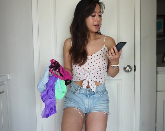 Kaedia Lang aka Kaedialang - (1124) Your Friend Helps You Cum To Panties I decided to put a spin to my monthly panty try on hauls