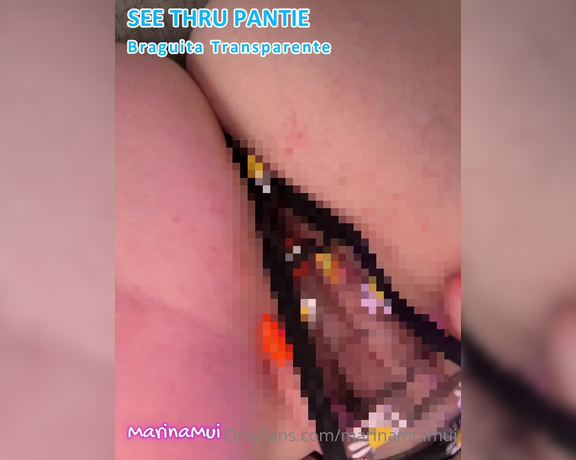 Marina Mui OnlyFans aka Marinamui - NEW Explicit Set SEE THRU PANTIE Full Set for 595$ Tip here or check messages!! All my PUSSY 1