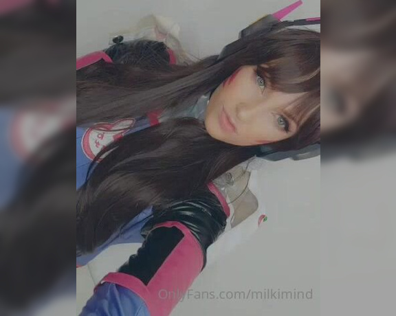 Milkimind Nude - Im so done after my shooting but im so in love with my new Dva cosplay I really wanted to  2