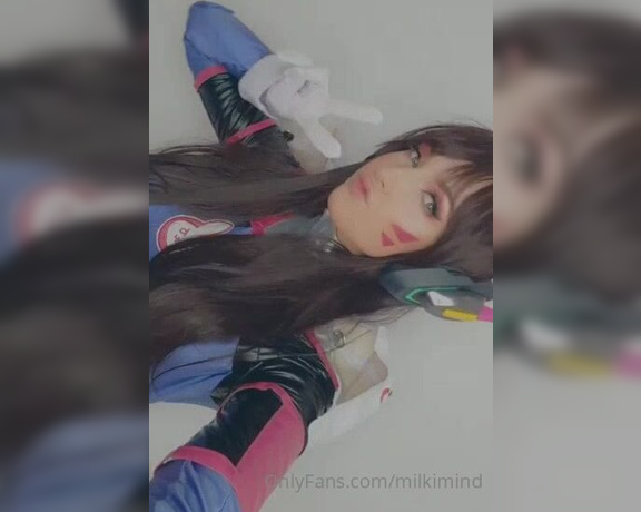 Milkimind Nude - Im so done after my shooting but im so in love with my new Dva cosplay I really wanted to  2