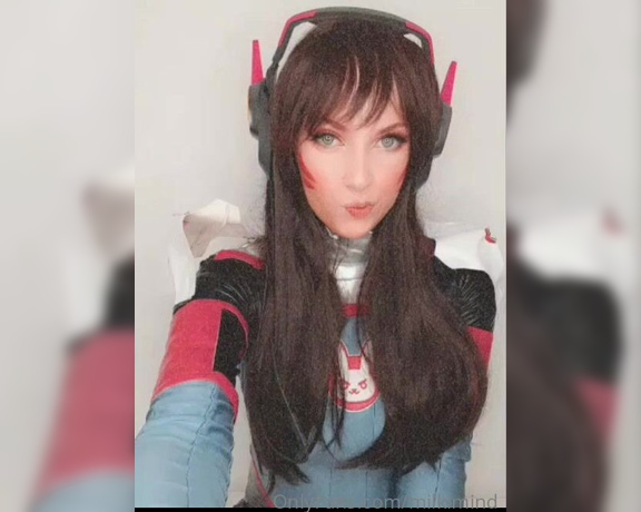 Milkimind Nude - Im so done after my shooting but im so in love with my new Dva cosplay I really wanted to sho 1