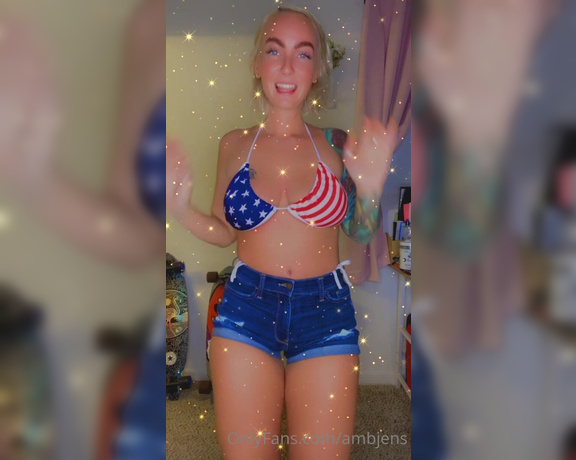 Ambjens OnlyFans - 4th of July bundle now available!!! DM 5