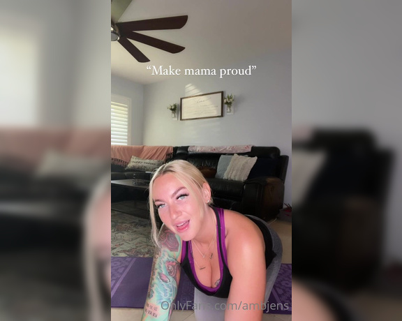 Ambjens OnlyFans - Can i squat down on you like this 2