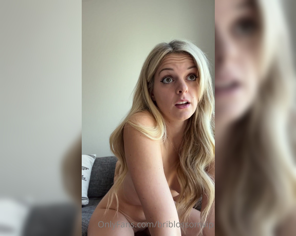 Bri Blossom aka Briblossomvip - A long overdue video diary (yes I still strip down and get naked ) talking a little bit about the t