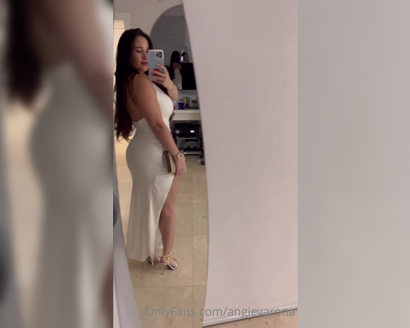 Angie Varona aka Angievarona - Did you get the video where i stripped out of this dress Ask