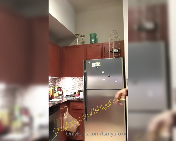 Ts Mya Foxx -  I like to let my dick hang when I cook,  Blowjob, Trans, Shemale On Male, Male On Shemale