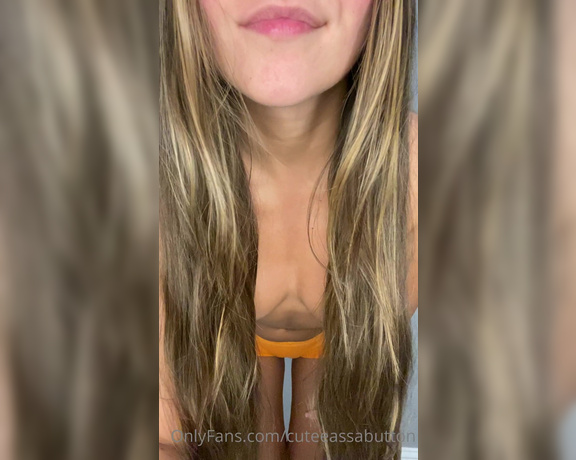 Cuteeassabutton Onlyfans - 3 videos 3 different takes of me playing around with wedgies and camel toes Enjoy 3